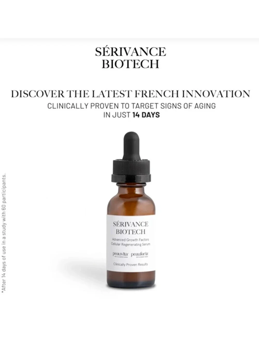 3-Pack Serivance Biotech Advanced Growth Factors Cellular Regenerating Serum